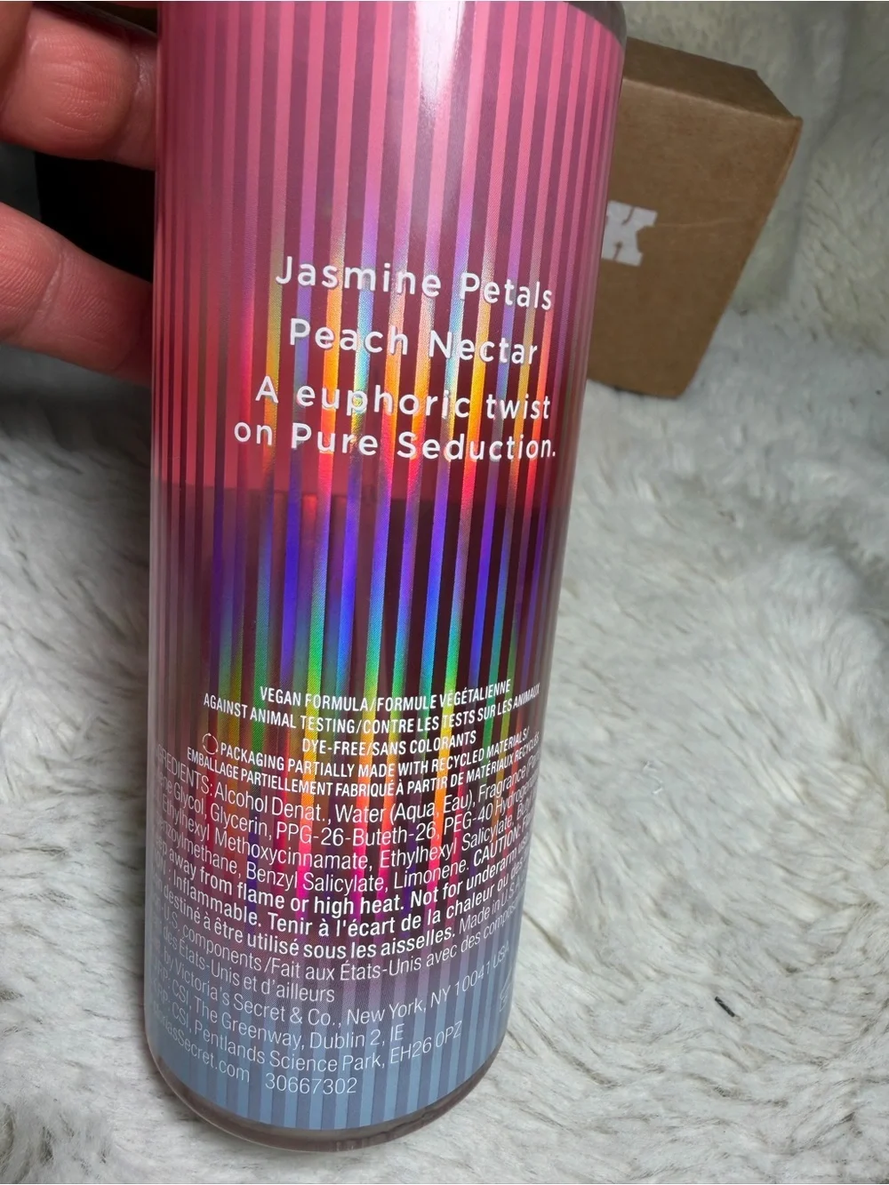 VICTORIA'S SECRET PURE SEDUCTION BLISS FRAGRANCE MIST BODY SPRAY 8.4 FL OZ